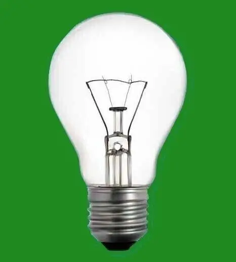 10x 200W Incandescent Tungsten Clear GLS Bulb E27 ES Rough Service Dimmable