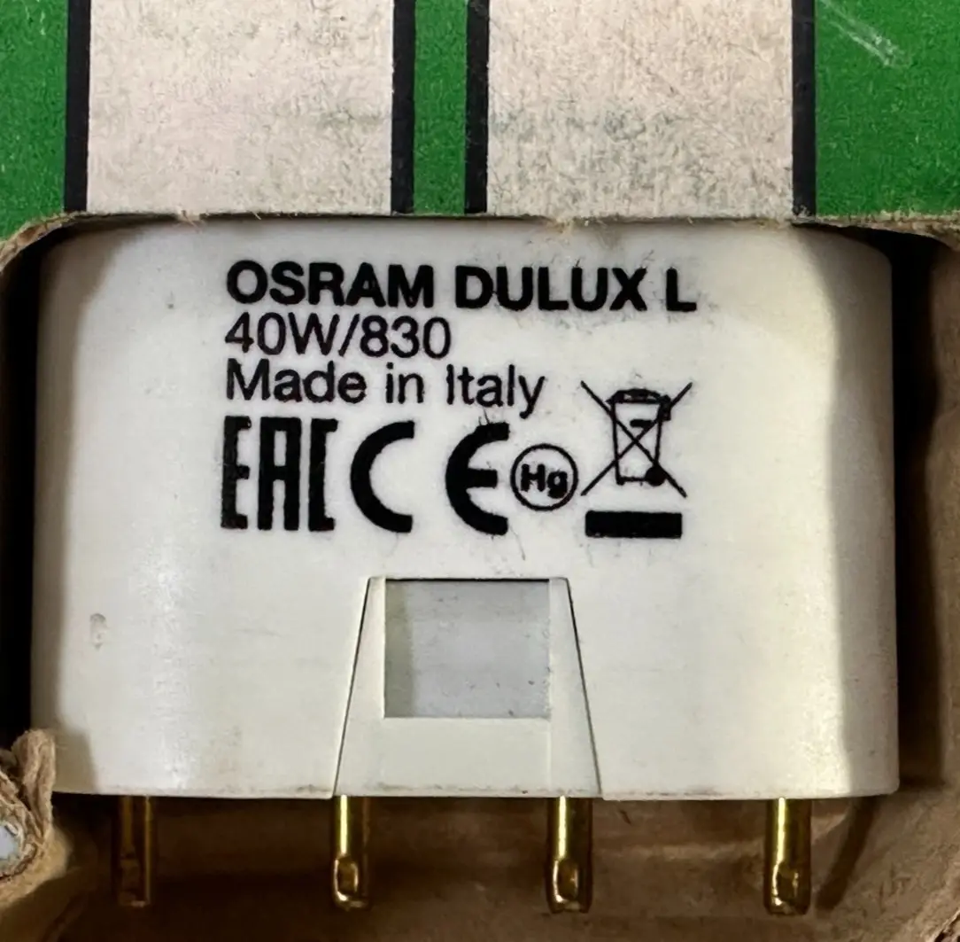 40W OSRAM Dimmable 2G11 4 Pin Light Bulb PLL CFL 830 3000K  Warm White, 538mm - image 3 | Free standard UK delivery included | Discount Quality Products