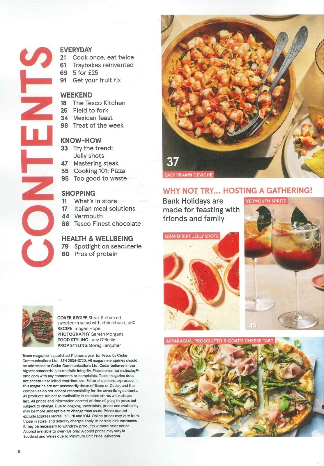 Tesco Magazine: Summer Food, Steak, Mexican, Cooking & Baking Recipes, May 2026 - image 3 | Free standard UK delivery included | Discount Quality Products