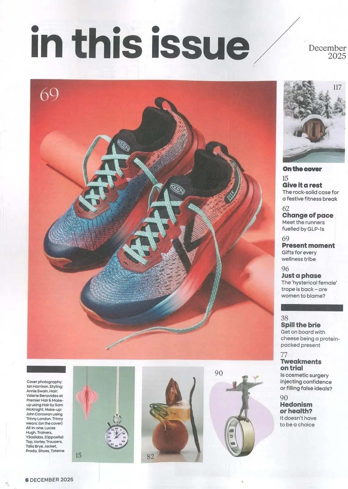 Women's Health Magazine: Trinity Woodall, Eva Longoria, Exercising, Dec 2025 - image 3 | Free standard UK delivery included | Discount Quality Products