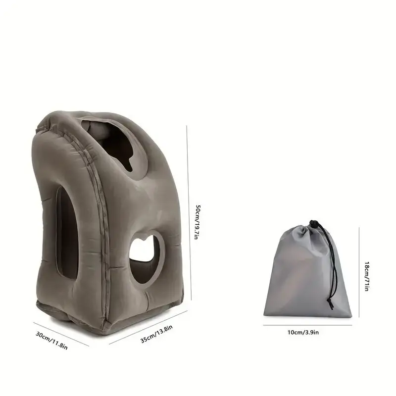 Travel Pillow Portable Head Neck & Lumbar Rest Inflatable Pillow For Airplane - image 6 | Free standard UK delivery included | Discount Quality Products