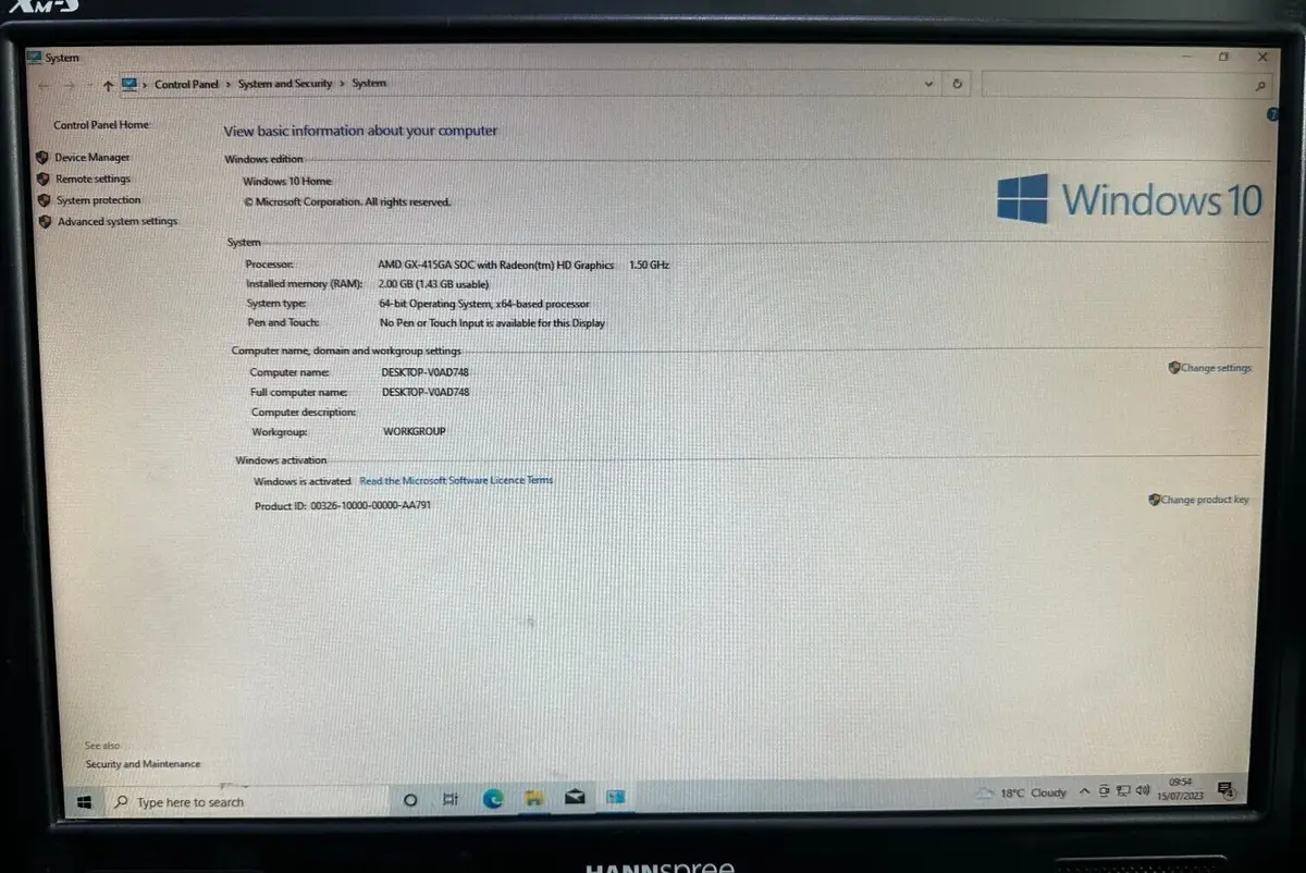 HP T620 Thin Client PC, 1.5Ghz Quad Core, 16GB SSD, 2GB, Windows 10, Bluetooth - image 7 | Free standard UK delivery included | Discount Quality Products