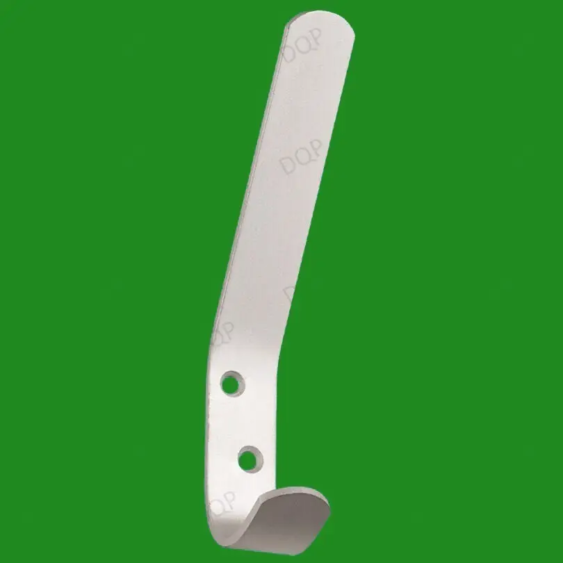 FRELAN 20x Hat, Coat, Clothes &amp; Robe Hooks Aluminium Satin 5" 127mm Strong