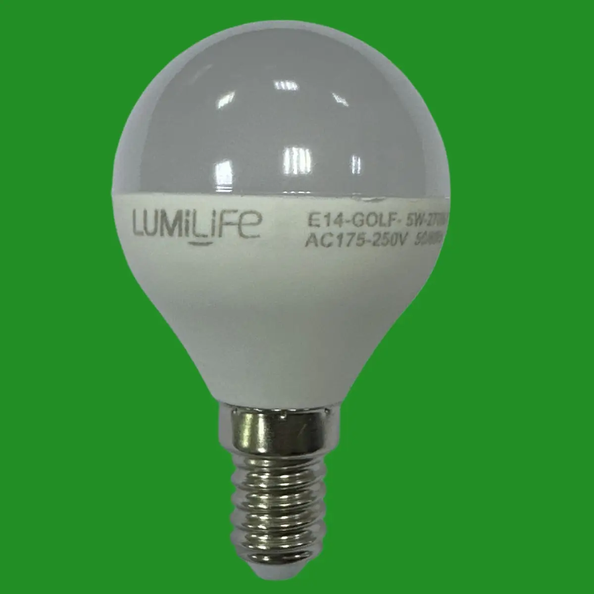 7x 5W (=35W) LumiLife LED Round Golf Light Bulbs 2700K SES E14 Small Screw Lamps - image 3 | Free standard UK delivery included | Discount Quality Products
