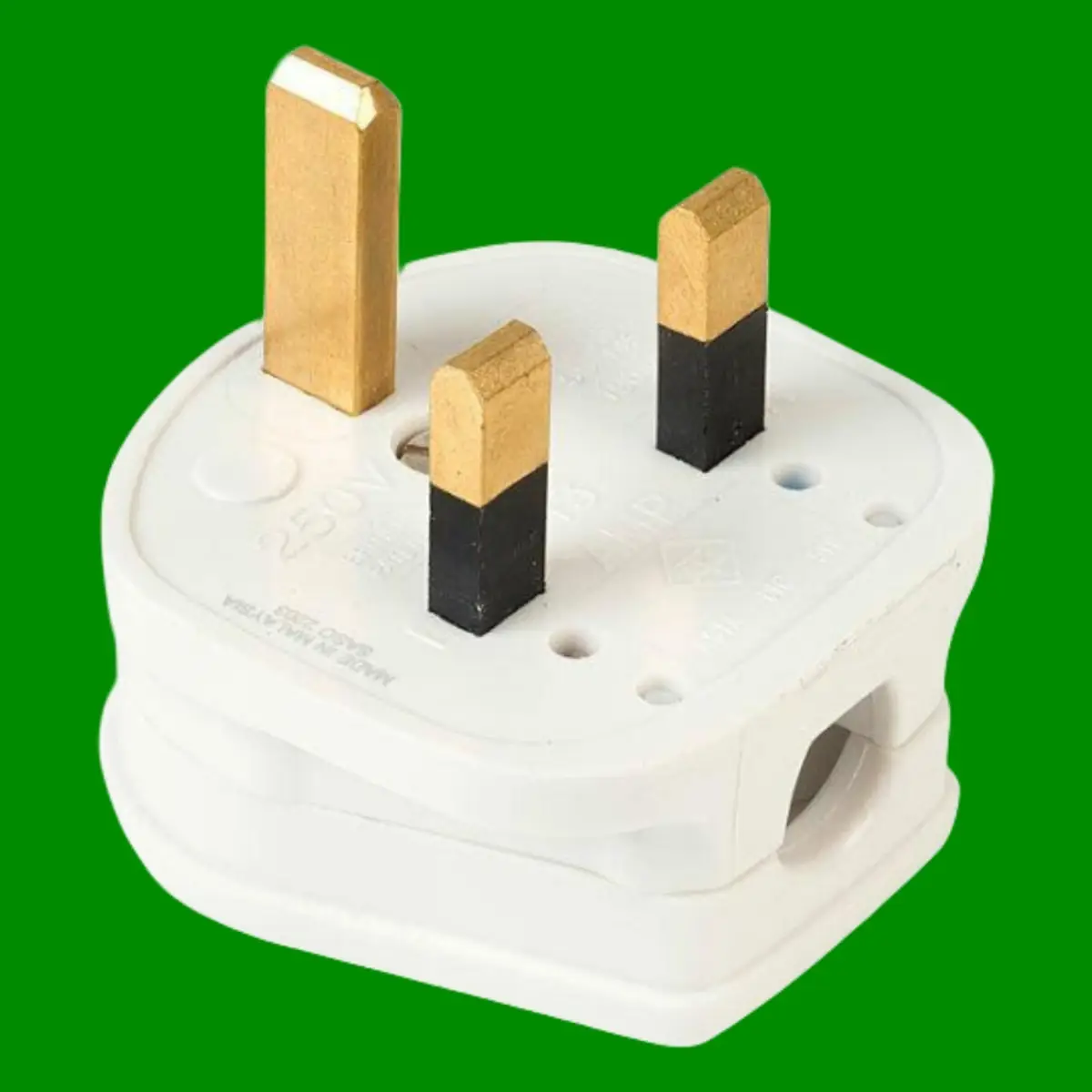 1x MK White Rewireable 13A Mains Safety Plug, UK 3-Pin, 230V, Fused, Plastic - image 2 | Free standard UK delivery included | Discount Quality Products