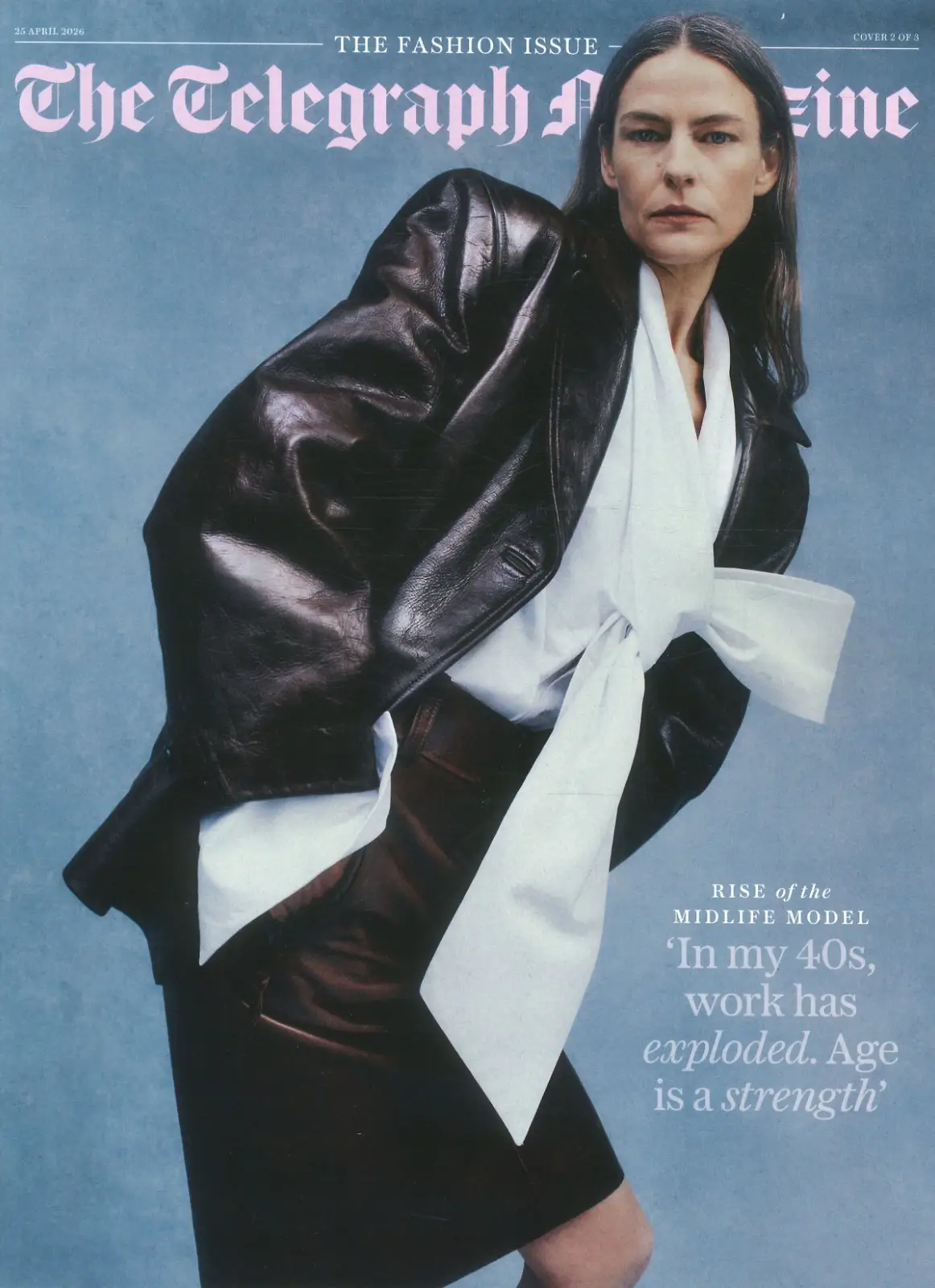 Telegraph Magazine Viktorija Bauzyte, Leah Wood, Richard Madeley, Style, 25.4.26