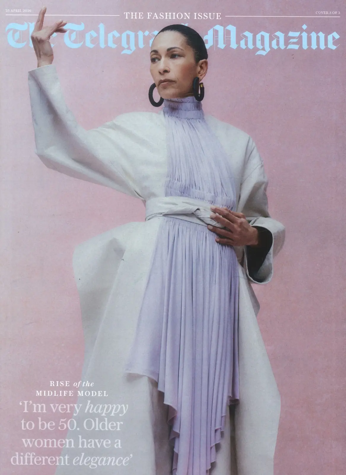 Telegraph Magazine: Leslie Venus, Leah Wood, Richard Madeley, Fashion, 25.4.26