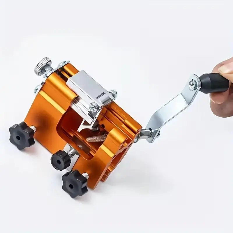 DIY Portable Chainsaw Sharpener Kit Hand Crank Chain Grinder File Tool - image 3 | Free standard UK delivery included | Discount Quality Products