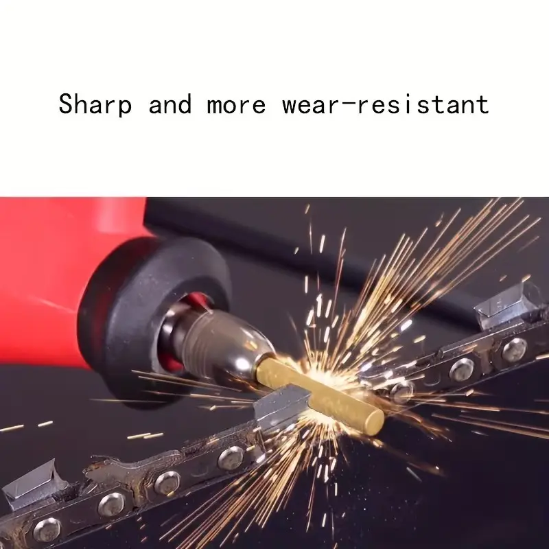 15x 4mm Diamond Chainsaw Sharpener Set Titanium Coated Grinding Bits Rotary Tool - image 5 | Free standard UK delivery included | Discount Quality Products