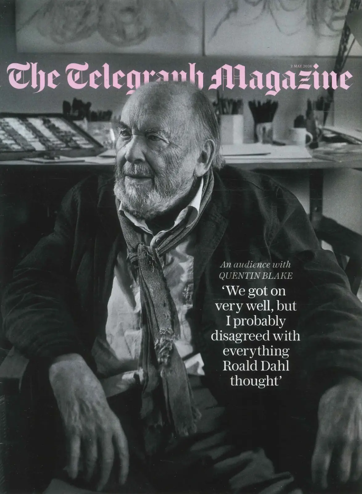 Telegraph Magazine: Quentin Blake, Queen Elizabeth II, Diane Morgan, 2.5.26