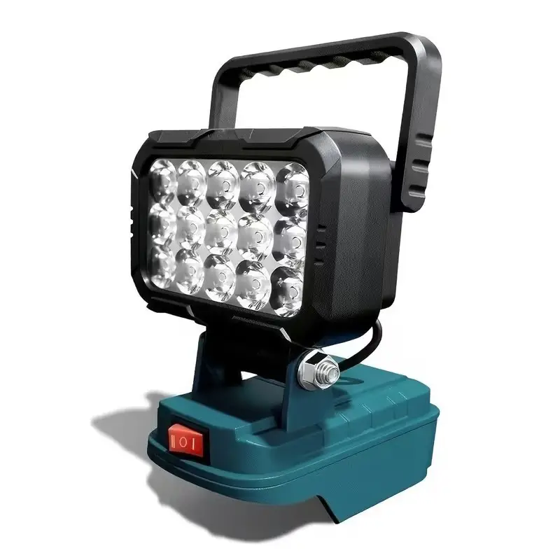 15 LED Work Light for Makita 18V Battery (Not Included) Spotlight Portable Lamp
