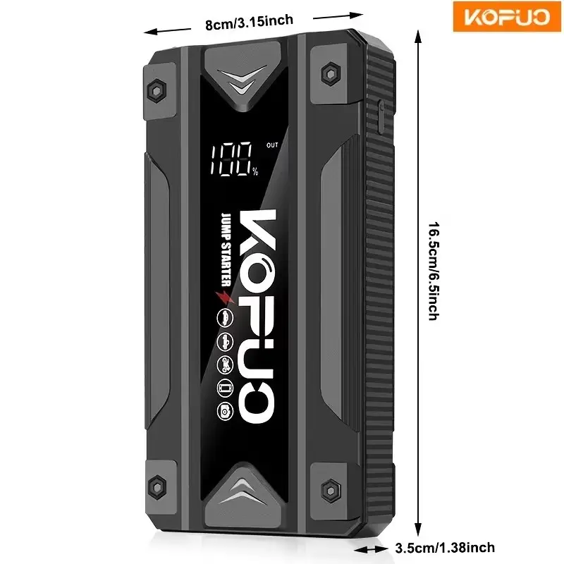5000A Car Jump Starter Power Bank 12V Booster Battery USB for Petrol & Diesel - image 10 | Free standard UK delivery included | Discount Quality Products