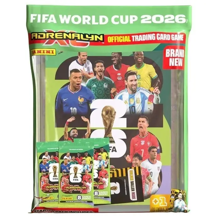 Panini FIFA World Cup, Adrenalyn XL, Football, Soccer Cards, Starter Pack, 2026