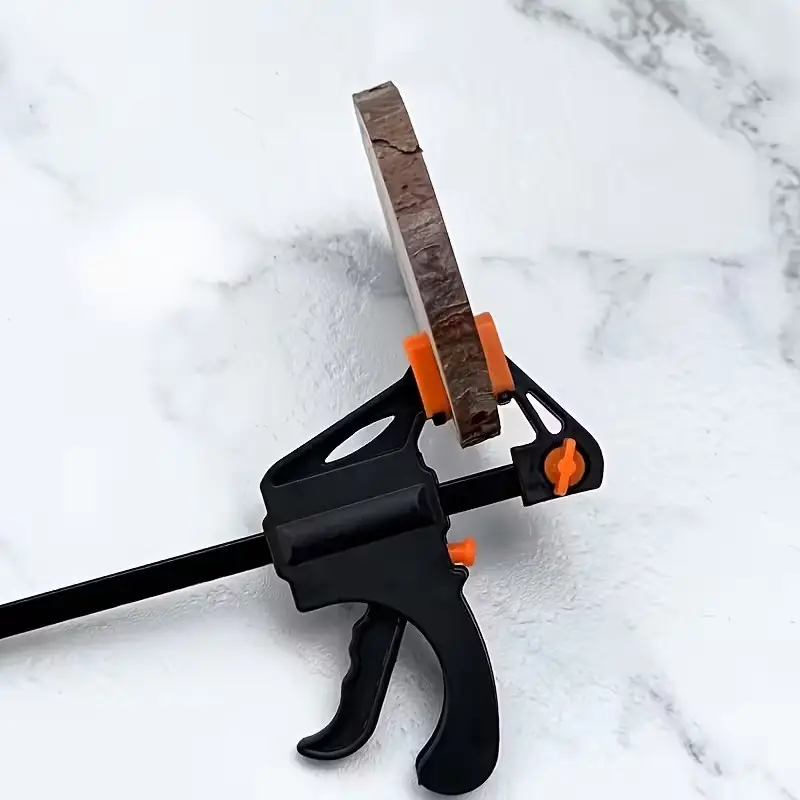 2x 4" F Clamps Quick Release Woodworking Clamp Ratchet Squeeze, Craft DIY Tools - image 2 | Free standard UK delivery included | Discount Quality Products