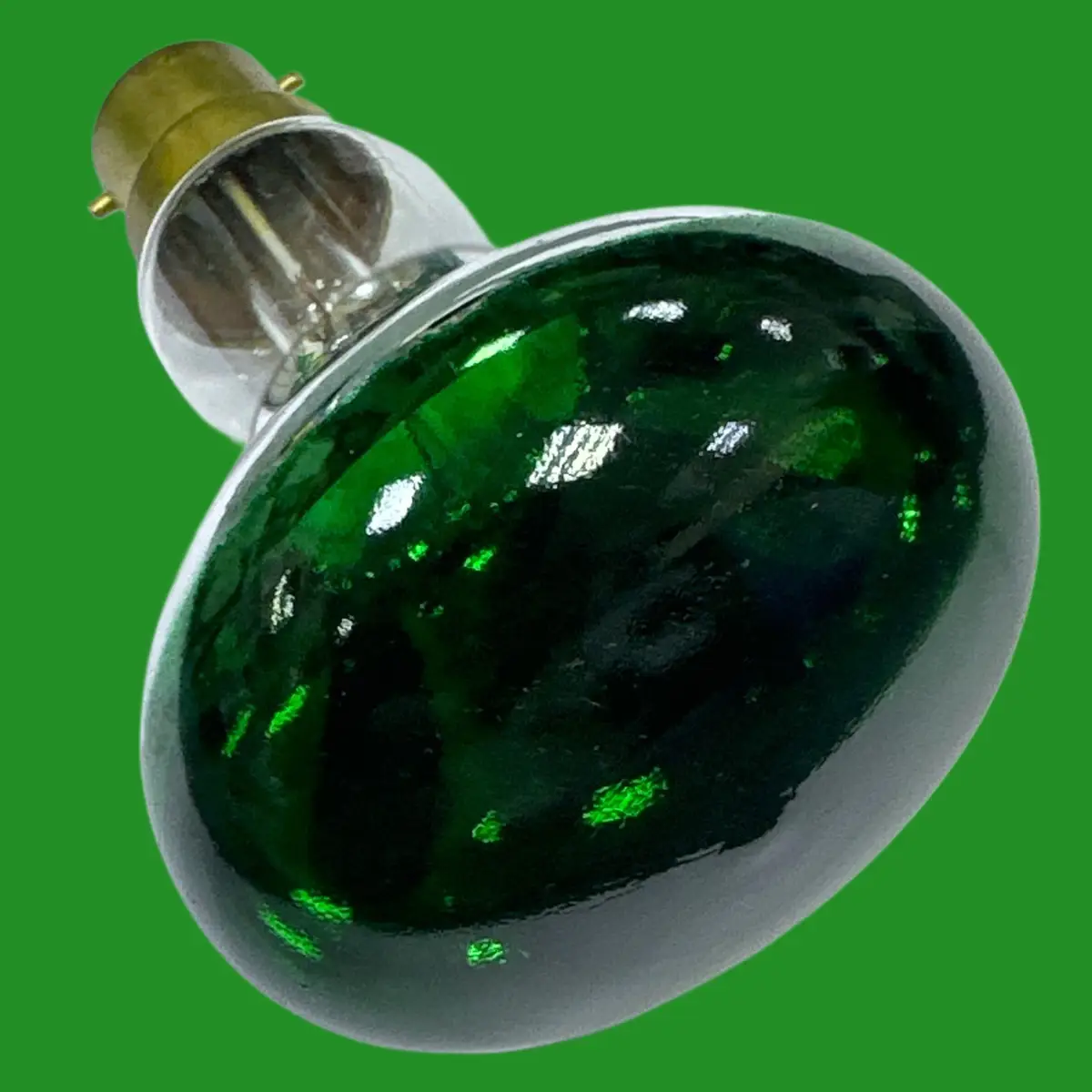 60W BELL R80 Green Coloured Reflector Dimmable Spot Light Bulb BC B22 Bayonet - image 2 | Free standard UK delivery included | Discount Quality Products