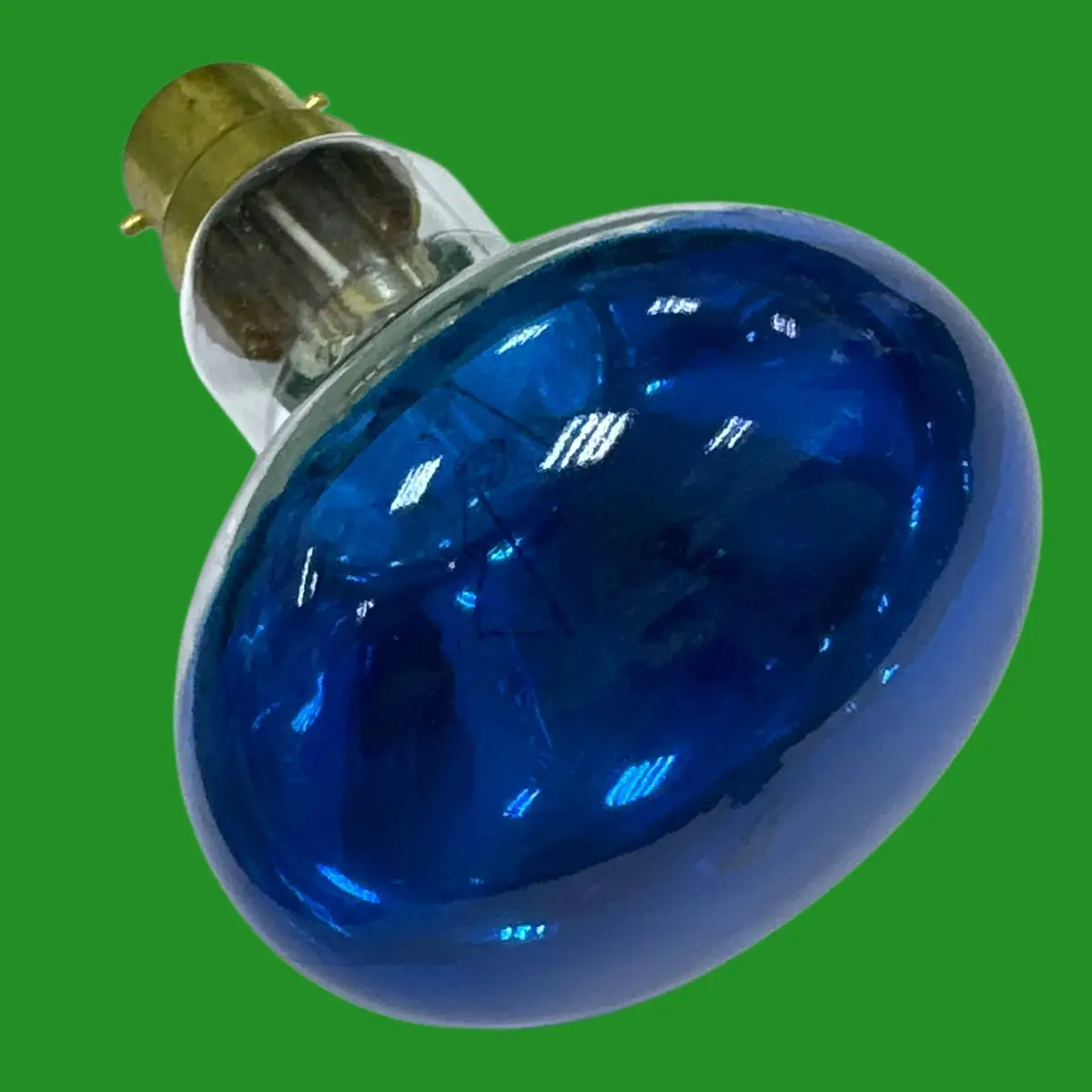 60W BELL R80 Blue Coloured Reflector Dimmable Spot Light Bulb BC B22 Bayonet - image 3 | Free standard UK delivery included | Discount Quality Products