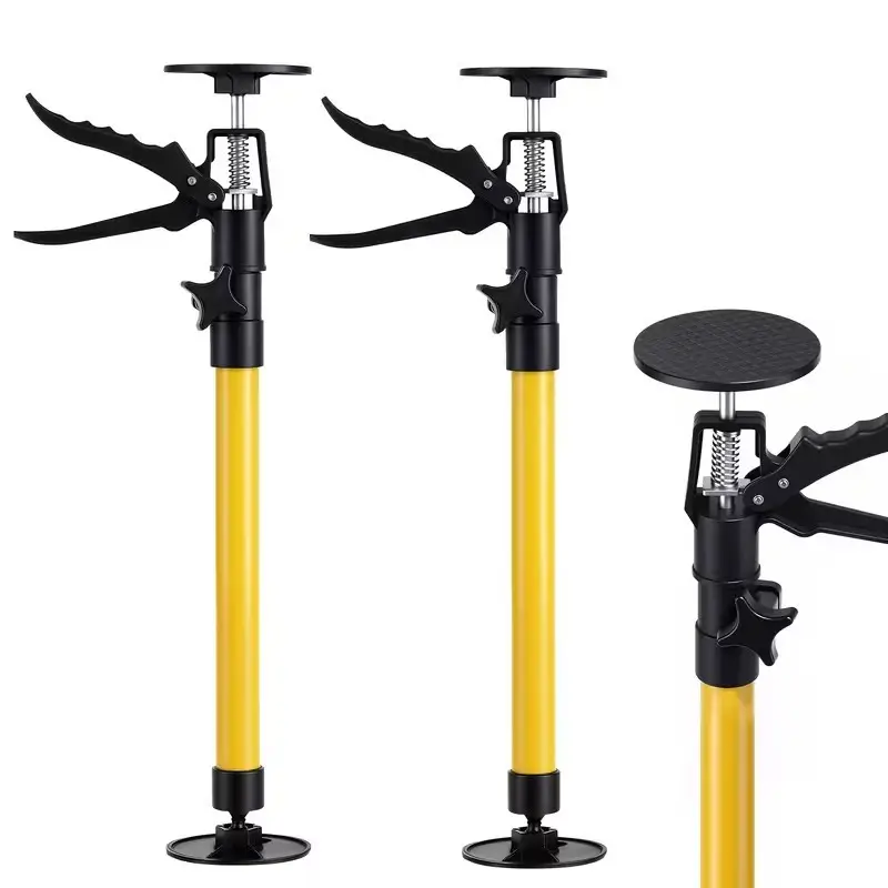 2x Adjustable Support Poles 50–115cm Steel Cabinet Jack Third Hand Load Baring