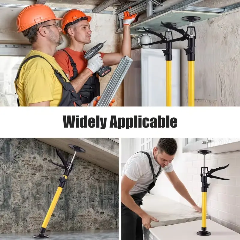 2x Adjustable Support Poles 50–115cm Steel Cabinet Jack Third Hand Load Baring - image 2 | Free standard UK delivery included | Discount Quality Products