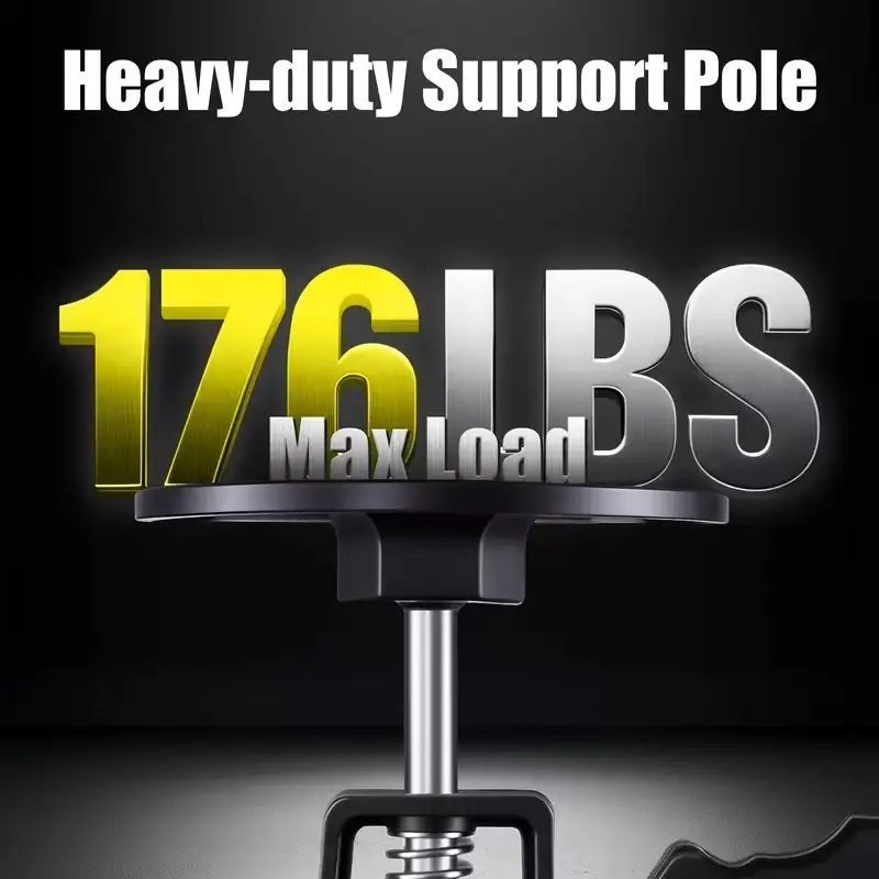 2x Adjustable Support Poles 50–115cm Steel Cabinet Jack Third Hand Load Baring - image 10 | Free standard UK delivery included | Discount Quality Products
