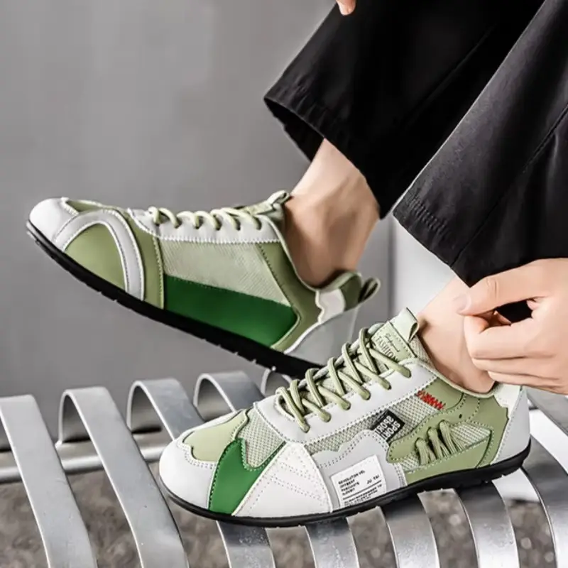 Men’s Lightweight Breathable Sneakers Casual Shoe Anti-Slip Lace up Trainer UK 8 - image 2 | Free standard UK delivery included | Discount Quality Products