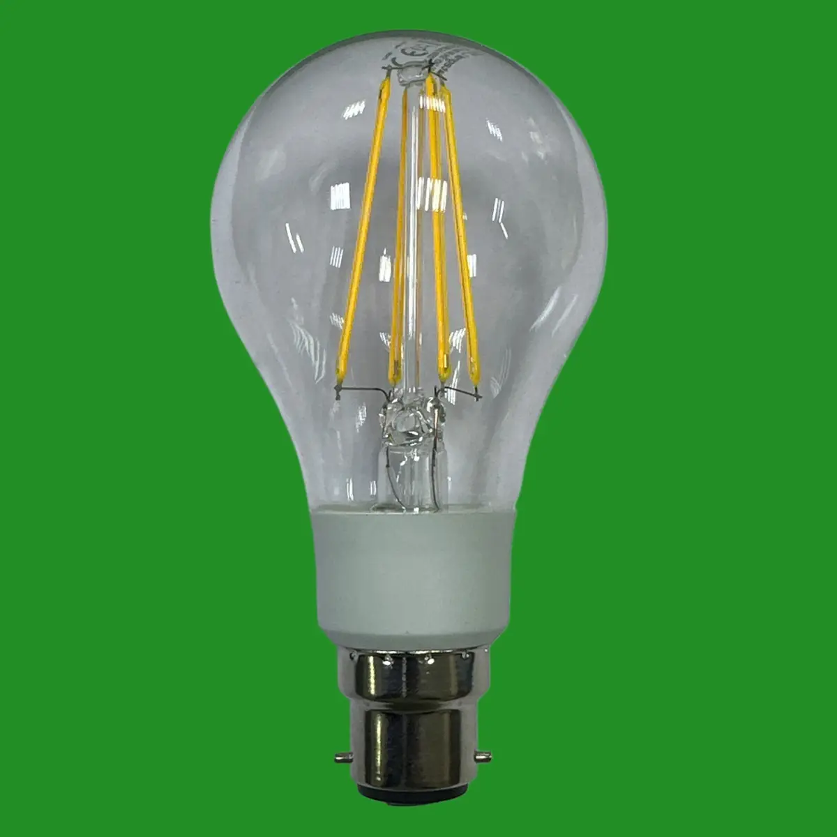 1x 8W (=75W) Integral Dimmable Clear LED Filament GLS Light Bulbs BC B22 2700K - image 3 | Free standard UK delivery included | Discount Quality Products