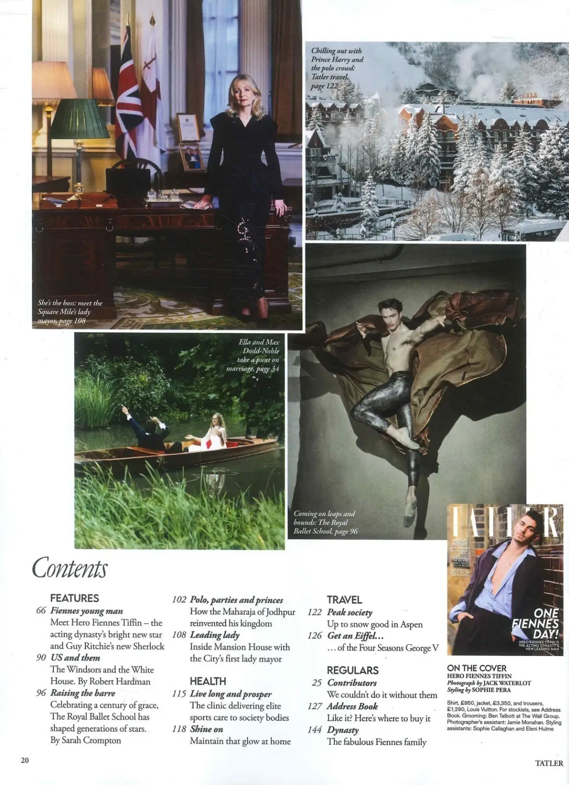 TATLER Magazine: Hero Fiennes Tiffin, Prince Harry, Royal Family, March 2026 - image 4 | Free standard UK delivery included | Discount Quality Products