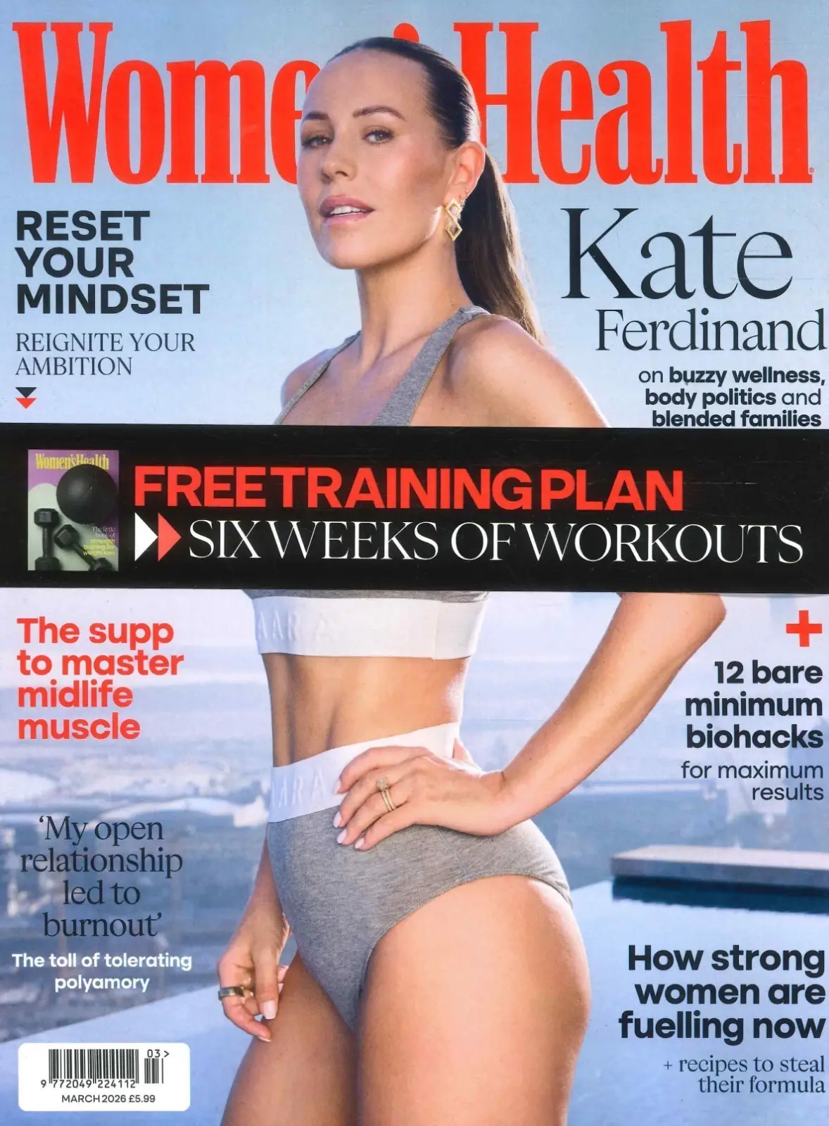 Women's Health Magazine Kate Ferdinand, Free Strength Training Guide, March 2026