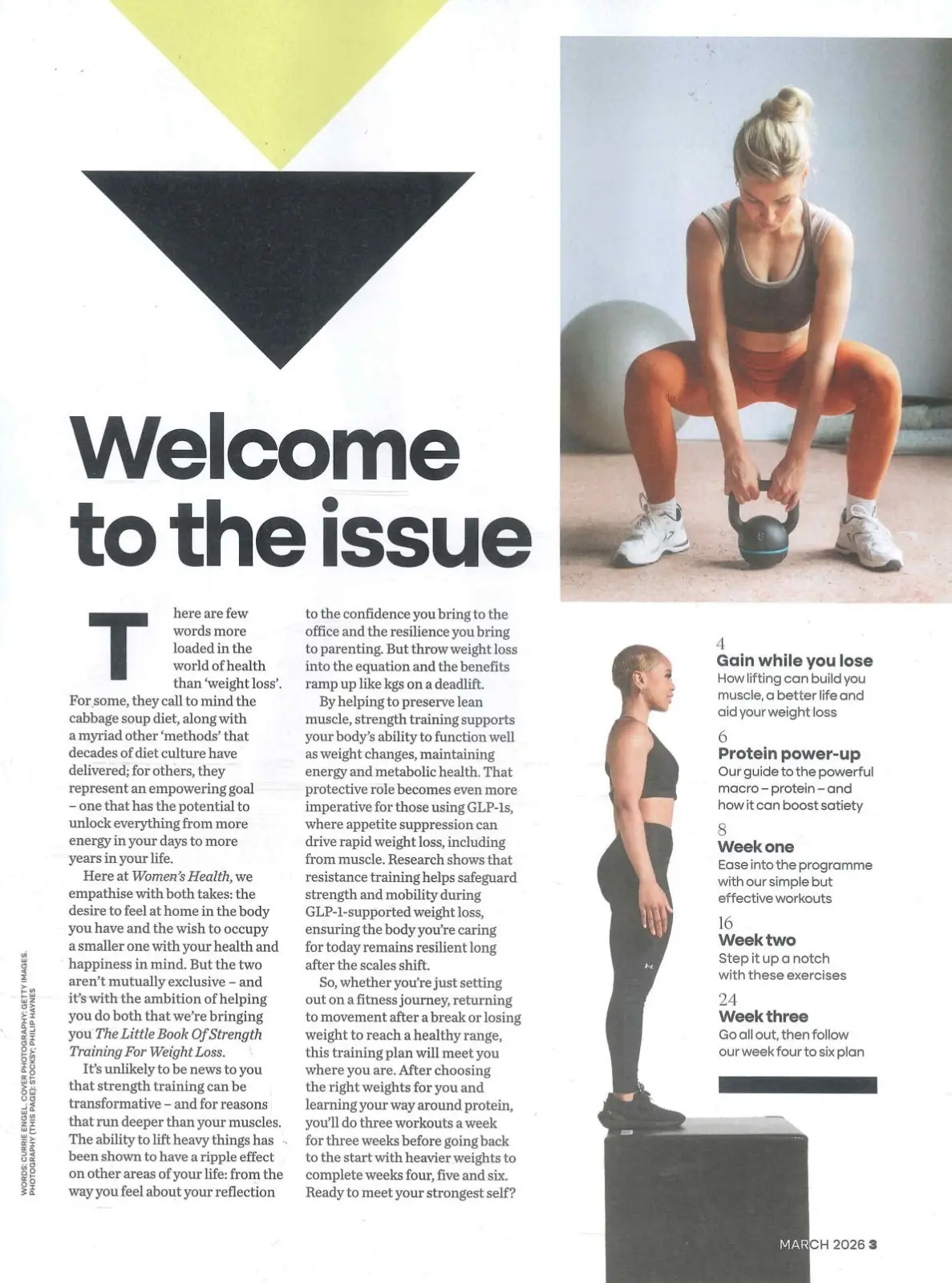 Women's Health Magazine Kate Ferdinand, Free Strength Training Guide, March 2026 - image 7 | Free standard UK delivery included | Discount Quality Products