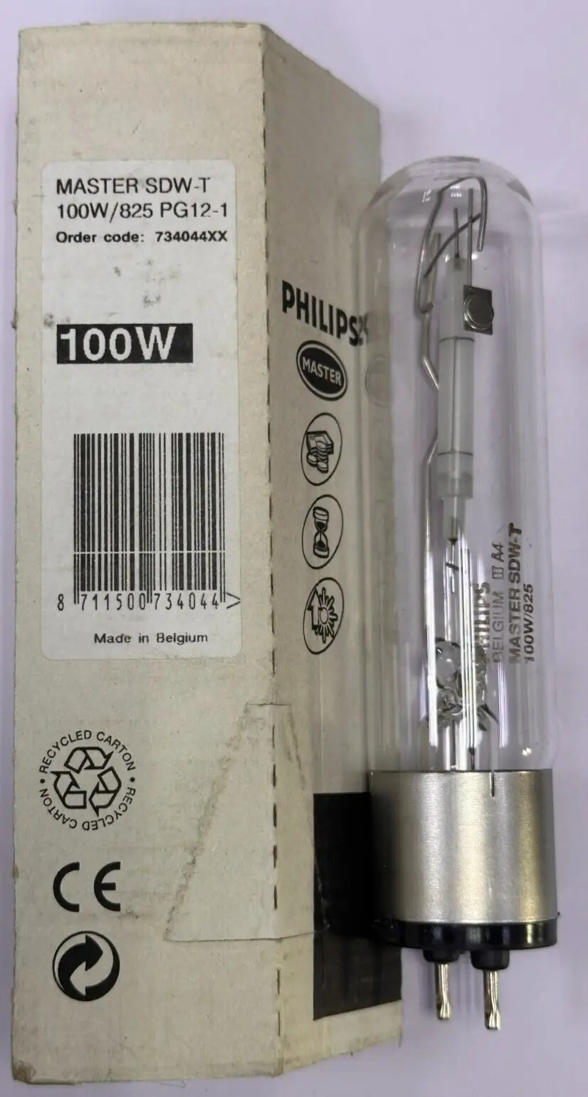 100W Philips Master SDW-T PG12-1 Warm White High Pressure Sodium Lamp Light Bulb - image 2 | Free standard UK delivery included | Discount Quality Products