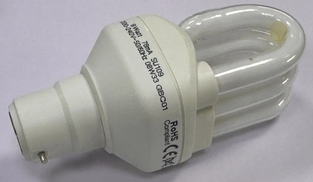 1x 9W (=50W) Megaman Low Energy Power Saving CFL Stick Light Bulbs BC B22 Lamps - image 4 | Free standard UK delivery included | Discount Quality Products