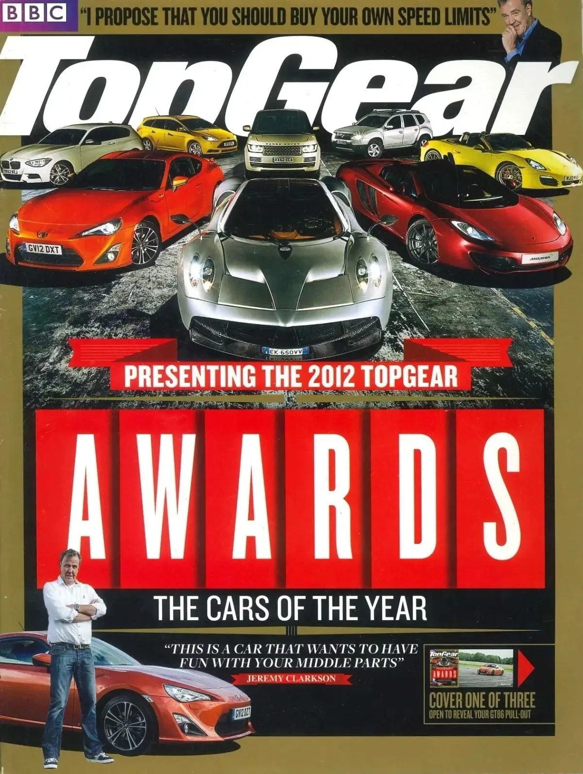 BBC Top Gear Magazine: Issue #238, McLaren I2C, Citroen DS, BMW M5, Awards 2012