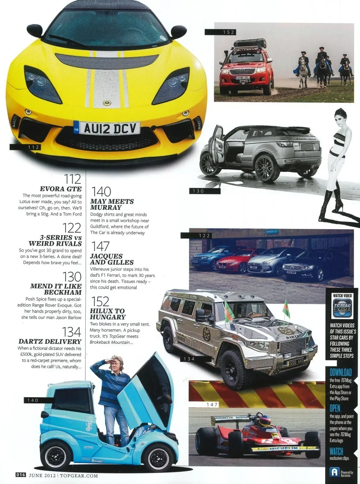 BBC Top Gear Magazine Issue #231, Lotus Evora, Ferrari, June 2012 (Small Crease) - image 4 | Free standard UK delivery included | Discount Quality Products