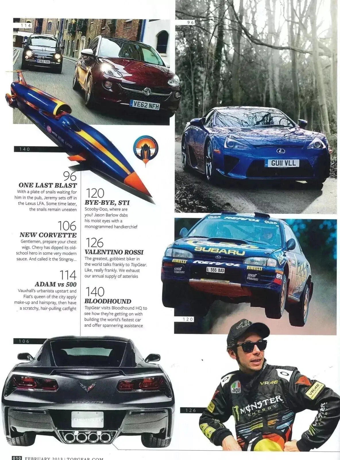 BBC Top Gear Magazine: Issue #240, Lexus, RS7 & E63 AMG, Feb 2013 (Small Crease) - image 4 | Free standard UK delivery included | Discount Quality Products