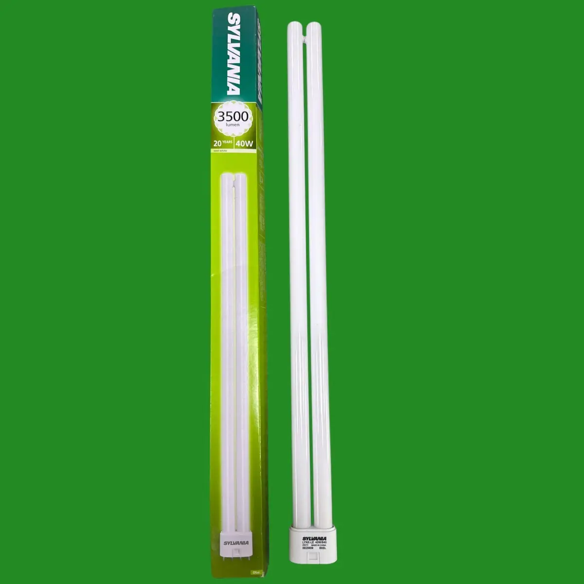 40W 2G11 Sylvania Dimmable 4 Pin Light Bulb PLL CFL 840 4000K  Cool White, 535mm - image 2 | Free standard UK delivery included | Discount Quality Products
