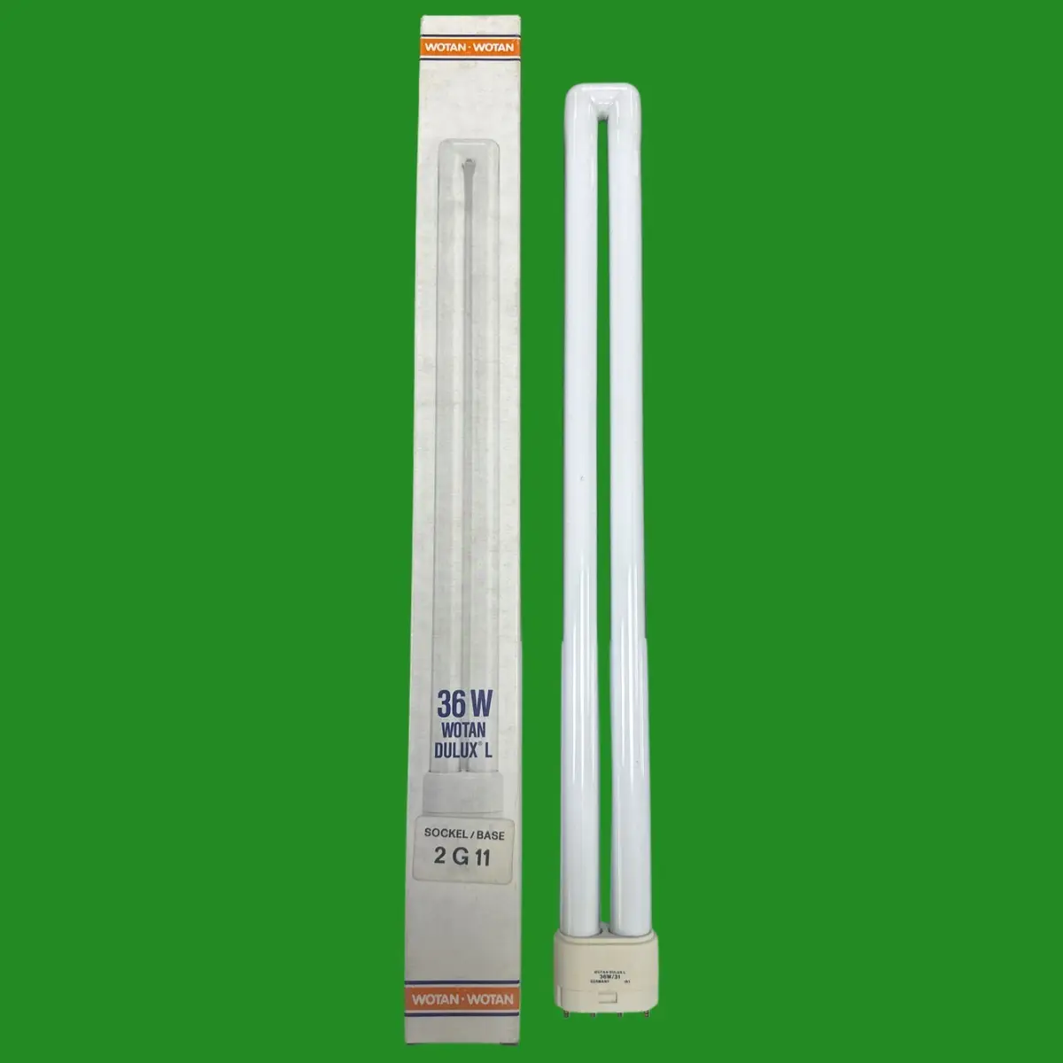 1x 36W Wotan 2G11 Dulux L 36W/31 4 Pin 3000K PLL CFL Warm White Light Bulb 410mm - image 2 | Free standard UK delivery included | Discount Quality Products