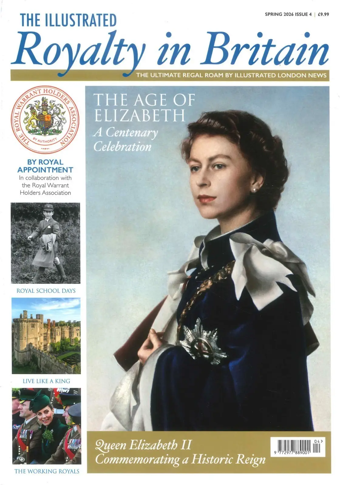 Illustrated Royalty in Britain Magazine: Queen Elizabeth Centenary, Spring 2026