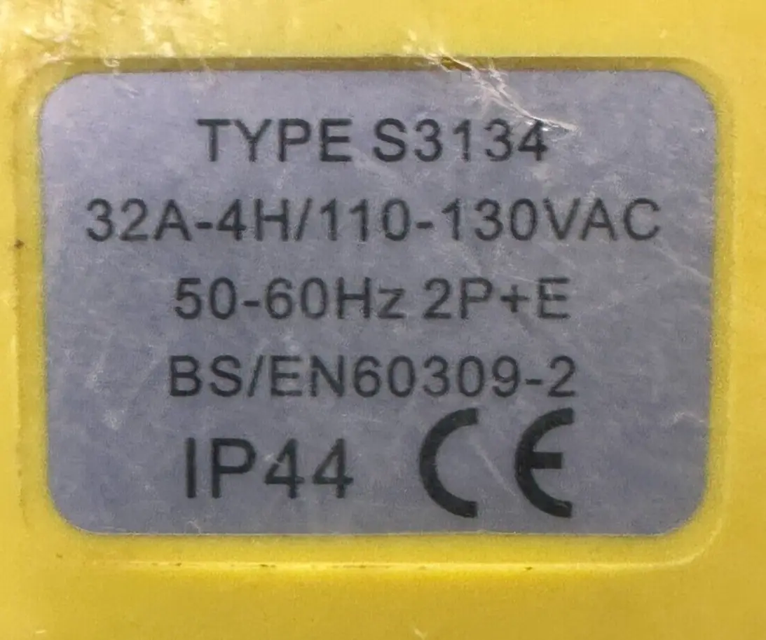 32A 110V 3 Core 4mm Arctic Grade 3 Pin Male to Female CEE Extension Lead 14m - image 4 | Free standard UK delivery included | Discount Quality Products