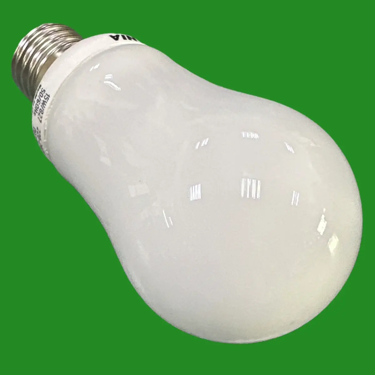 1x 15W (=65W) Sylvania Low Energy Power Saving CFL GLS Light Bulbs ES E27 Lamp - image 2 | Free standard UK delivery included | Discount Quality Products