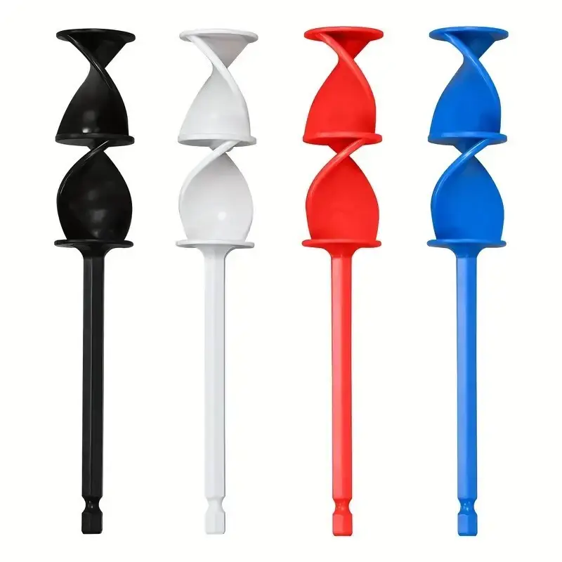 4x Resin Mixer Paddles For Paint Resin Epoxy Mixing Stirrer Attachment For Drill