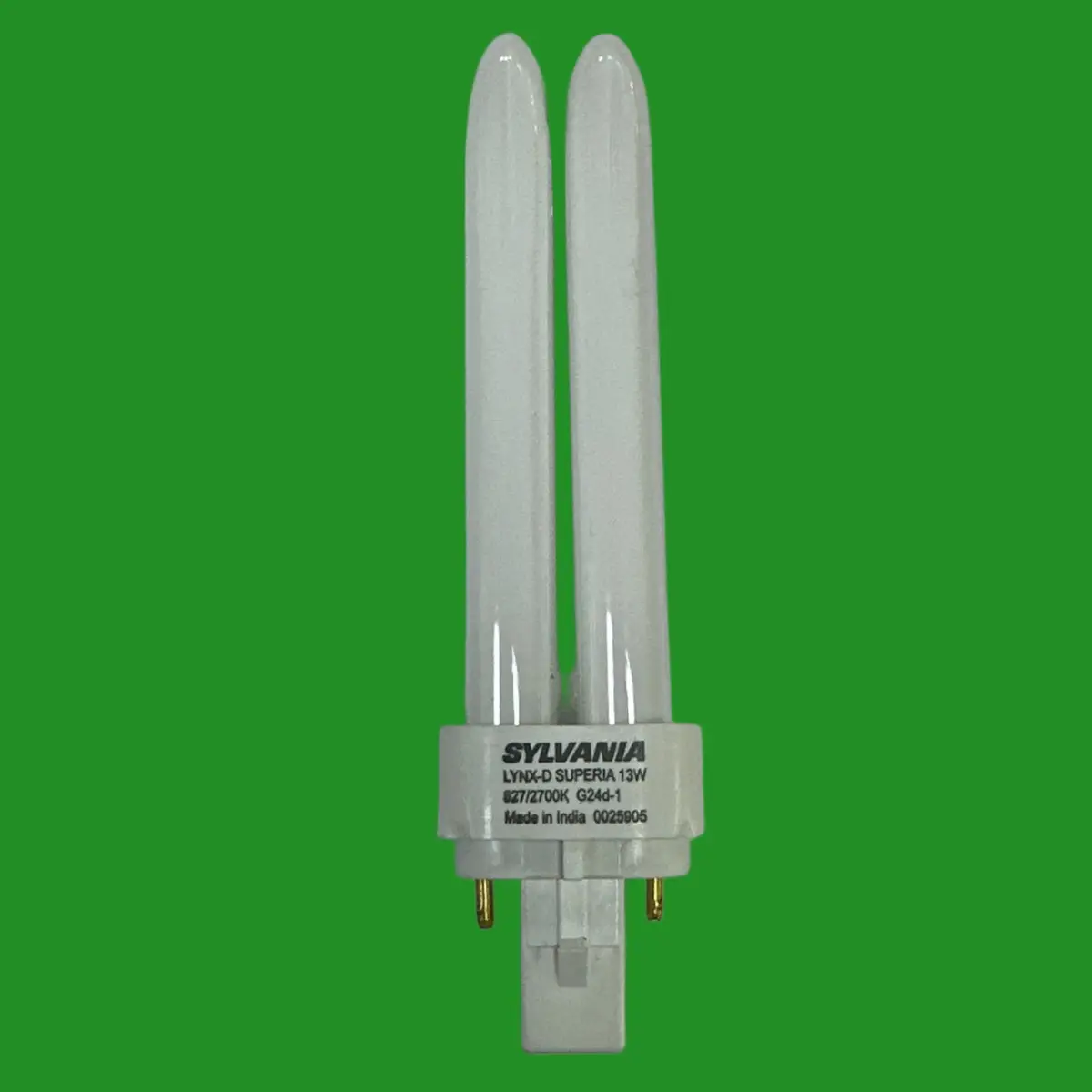 13W Sylvania G24d-1 2 pin Low Energy CFL BLD Double Turn Light Bulb 2700K Lamp - image 2 | Free standard UK delivery included | Discount Quality Products