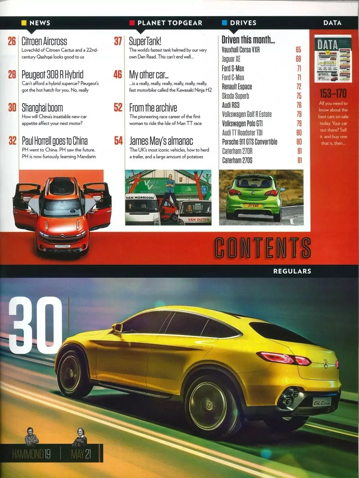 BBC Top Gear Magazine: Issue #270, Mustang, Audi RS3, Jaguar XE, Ford, June 2015 - image 3 | Free standard UK delivery included | Discount Quality Products
