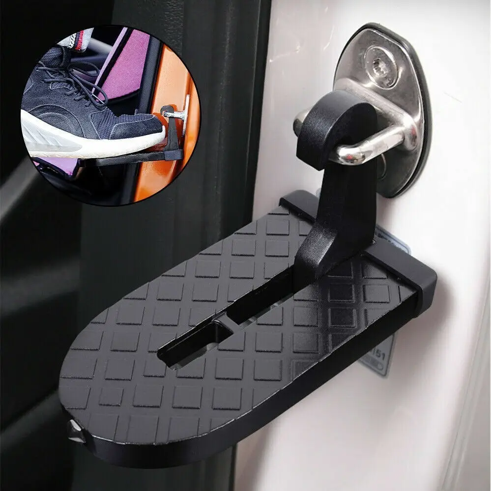 Folding Car Door Latch Hook Step, Foot Pedal Ladder Car Roof, Tool Shatter Glass