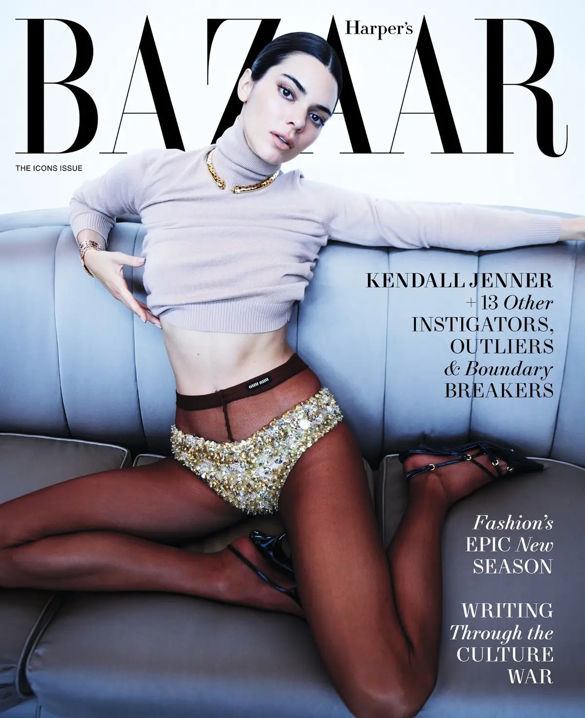 Harper's Bazaar USA Magazine, Kendall Jenner, Doja Cat, Paul Mescal, Sept 2023