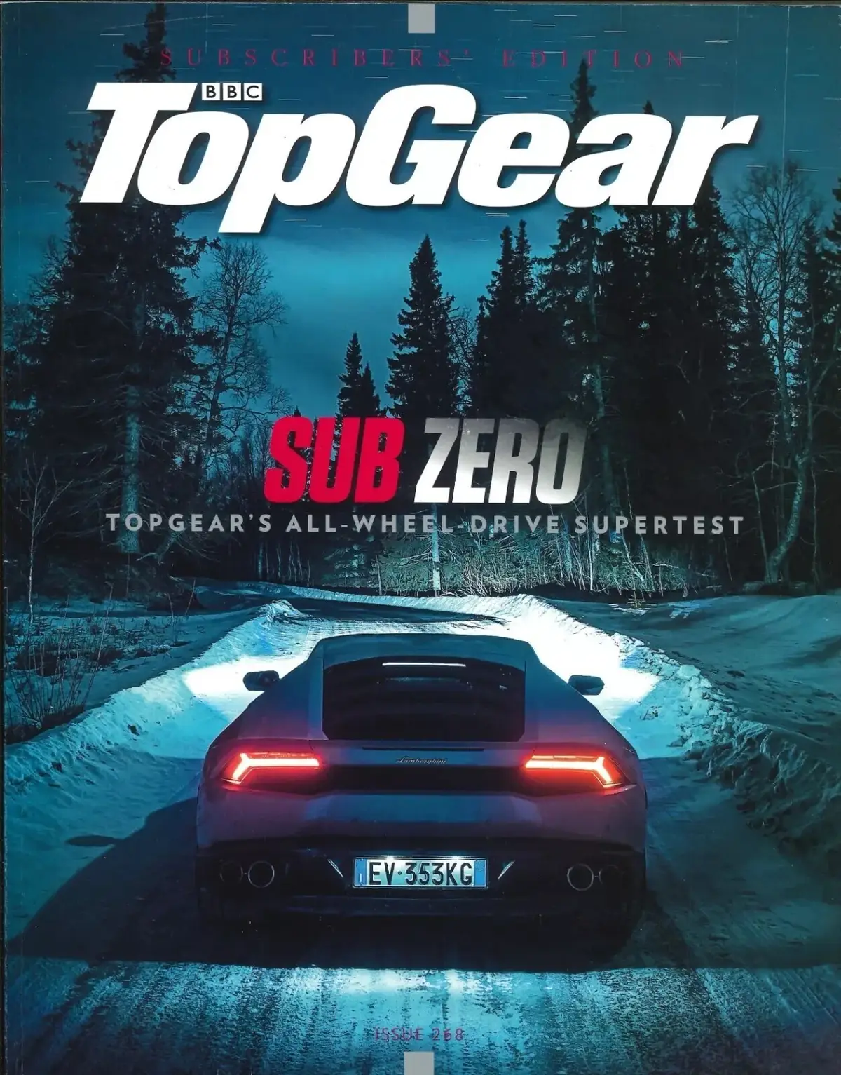 BBC Top Gear Magazine Issue #268, Bentley, BMW i8, Audi R8, Aston, April 2015