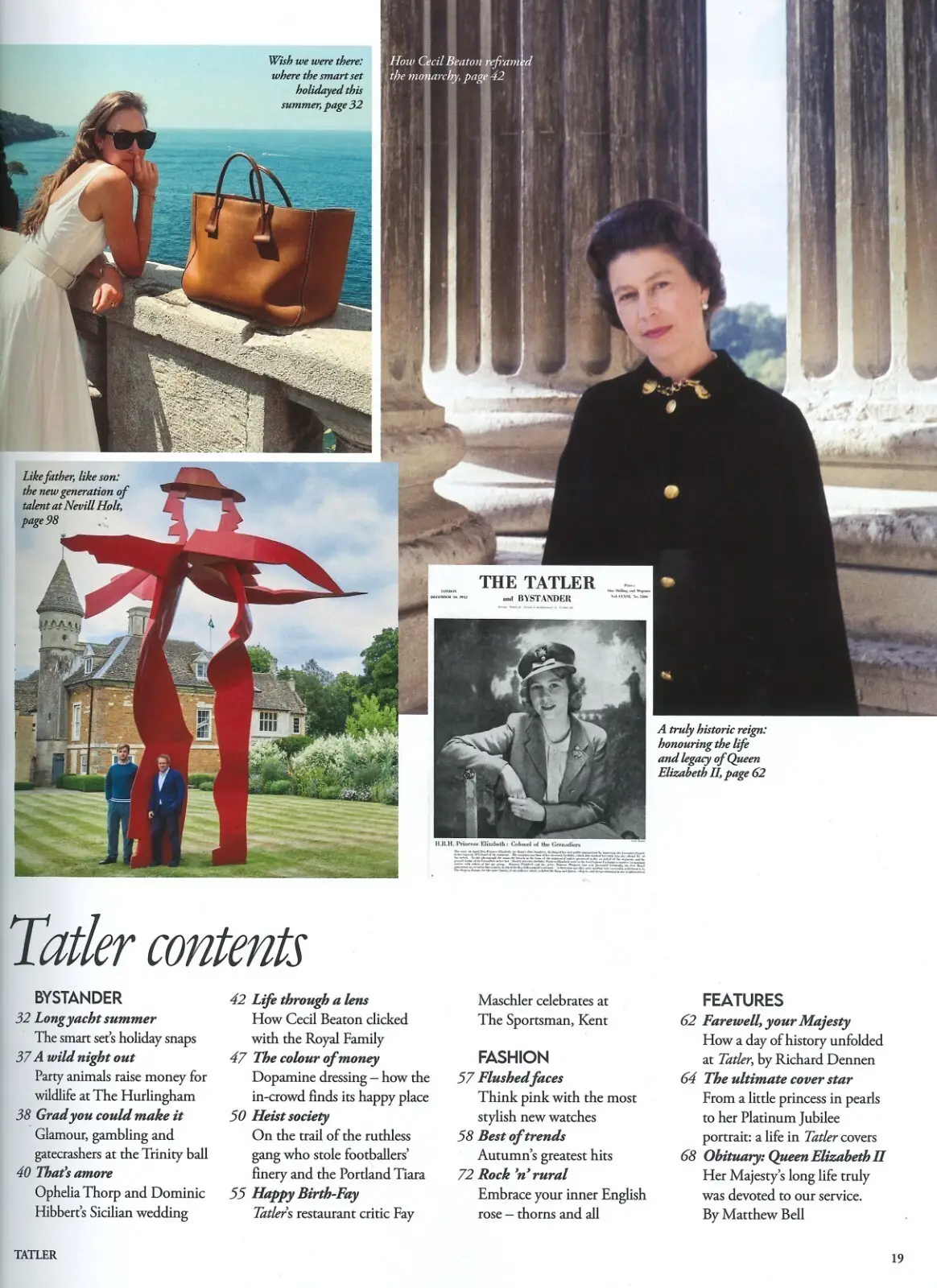 TATLER Magazine, Queen Elizabeth II Tribute 1926-2022, Royalty, November 2022 - image 2 | Free standard UK delivery included | Discount Quality Products