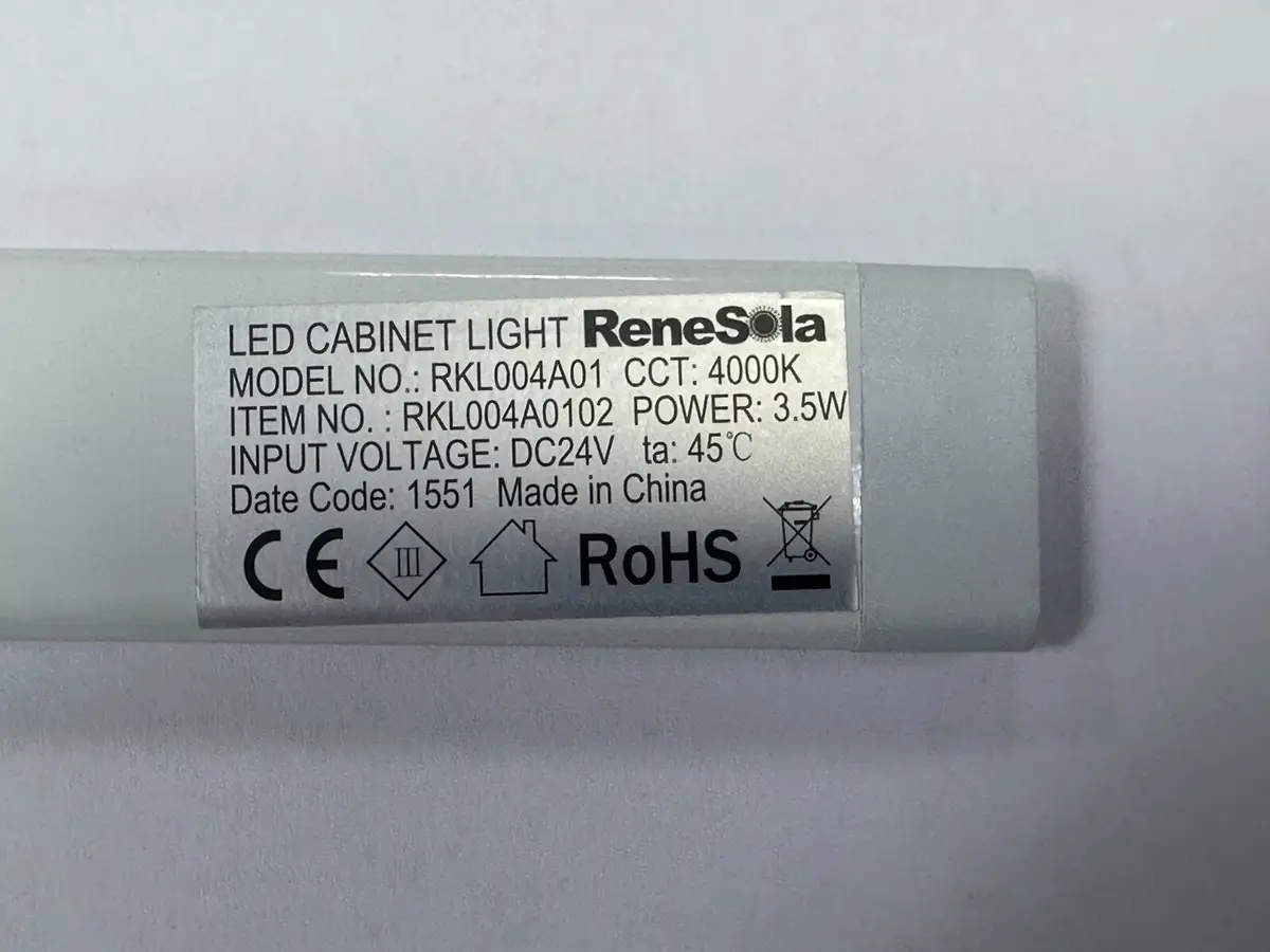 3.5W (=18W) 24V 300mm Ultra Slim LED Under Cabinet Kitchen Link Light 4000K - image 4 | Free standard UK delivery included | Discount Quality Products