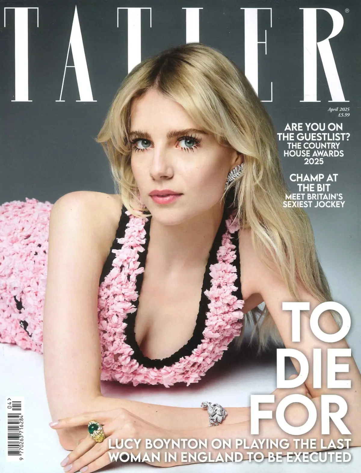 TATLER Magazine: Lucy Boynton as Ruth Ellis, Harry Cobden, Fashion, April 2025