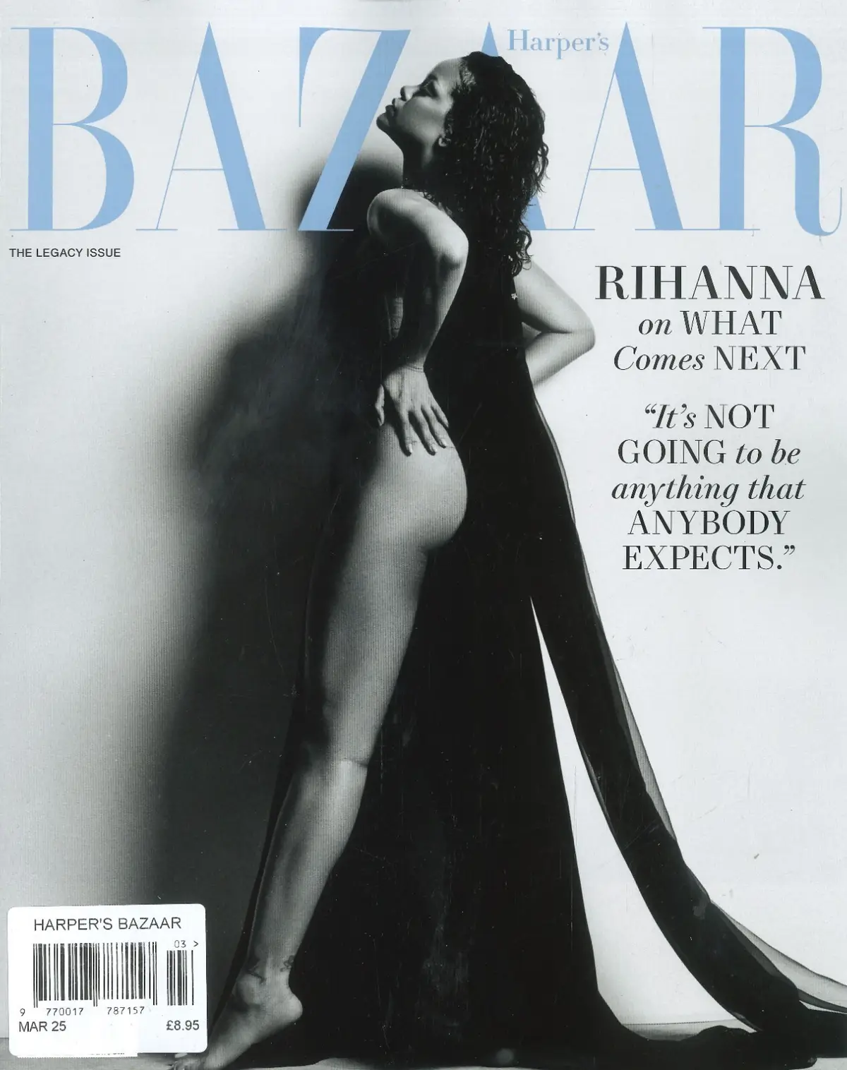 Harper's Bazaar USA Magazine: Rihanna, Amy Griffin, Lorraine O'Grady, March 2025