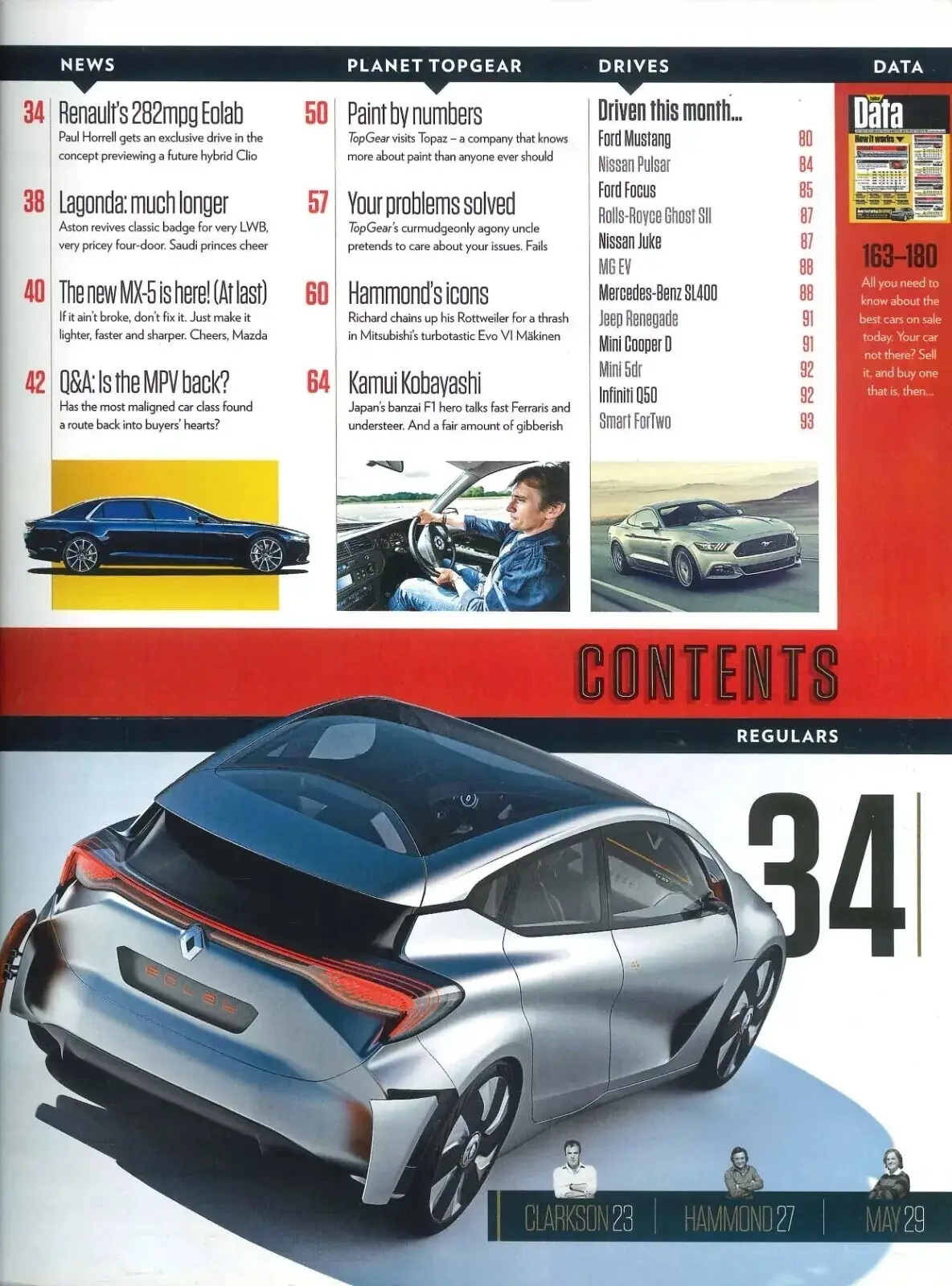 BBC Top Gear Magazine: Issue #262, Lambo, BMW i8, Porsche 911, Jaguar, Nov 2014 - image 3 | Free standard UK delivery included | Discount Quality Products