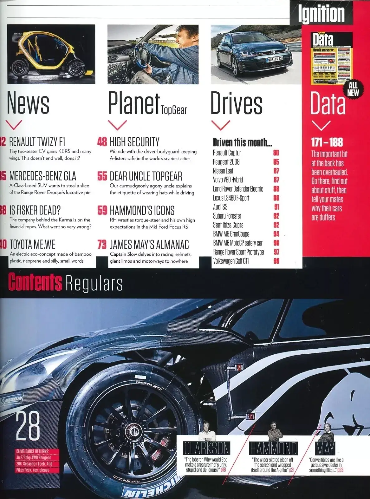 BBC Top Gear Magazine Issue #244, Ferrari 458, McLaren 12C, Volvo V60, June 2013 - image 3 | Free standard UK delivery included | Discount Quality Products